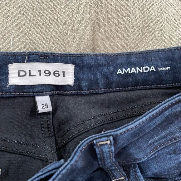 DL1961 Amanda Skinny Jeans Moscow Wash 29 - Picture 3 of 7